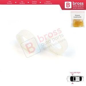 Moteur d'actionnement de rétroviseur latéral gauche et droit BGE739 pour réparation de l'engrenage, compatible Sonata MK7 LF 2014-2017 87620-C2060 - Product Image 4