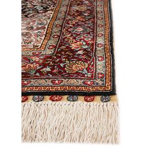 Alfombra Moderna Azul de Seda Anudada a Mano Paem-1147 con Diseño Rectangular de Medallón Impreso en Viscosa, Poliéster y Nailon para Uso Doméstico - Product Image 4