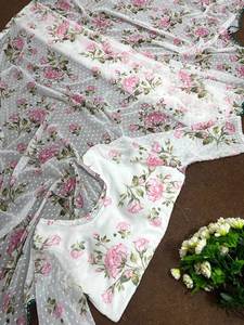 Saree prêt à porter avec impression numérique pour la culture indienne et pakistanaise - Product Image 6