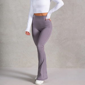 ActiveWear Conjunto de entrenamiento de 4 piezas para mujer Logotipo personalizado Sujetador de fitness Levantamiento de glúteos Leggings Gimnasio Chaqueta con cremallera completa Cintura Traje de yoga - Product Image 4