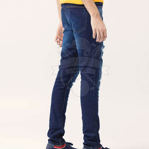 Service OEM Pantalon Jeans pour Hommes Confortable Léger Toile Qualité Premium Dernier Design en Vente - Product Image 4