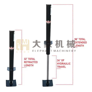 Cylindre d'extension de jambe de soutien de nivellement automatique pour <span class=keywords><strong>camping</strong></span>-<span class=keywords><strong>car</strong></span> de haute précision, cylindre hydraulique de stabilisation robuste pour VR - Product Image 5