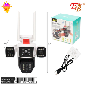 Telecamera di sicurezza Wireless 7415 16PC/Cs rilevamento volto visione notturna per interni esterni Poe Ahd Eseecloud Nvr personalizzabile Oem Odm - Product Image 1