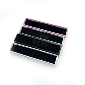 Caja de cartón de diferentes colores, caja de pinzas individuales personalizada, pinzas de extensión de pestañas de embalaje, todo tipo de personalización disponible - Product Image 5