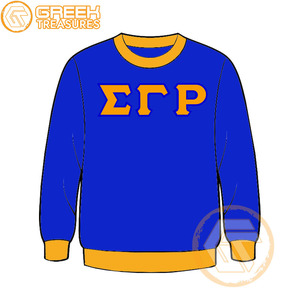 Sudadera de lana de algodón Sigma Gamma Rho personalizada de alta calidad, Jersey bordado, chaqueta para mujer, ropa griega, estilo de hermandad - Product Image 4