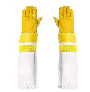 Guante de apicultura profesional con logotipo impreso personalizado, gran oferta, venta al por mayor - Product Image 2