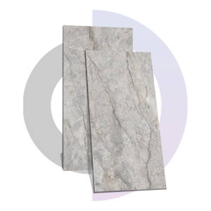 GRAVEL NATURAL Carreaux en porcelaine polie 9mm 600x1200MM / 24X48 Carreaux en briques réfractaires de qualité supérieure au design moderne et classique certifiés CE - Product Image 1