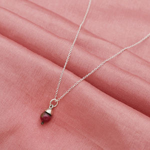 Collier en argent sterling 925 vintage tendance plaqué rhodium avec pierre précieuse améthyste en forme et taille pour les fêtes et les fiançailles - Product Image 2