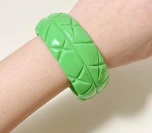 กำไลทำด้วยมือสำหรับผู้หญิงและเด็กผู้หญิงคลาสสิกดูเครื่องประดับแฟชั่นกำไลเรซิ่นจากอินเดียโดยงานฝีมือ HF - Product Image 3