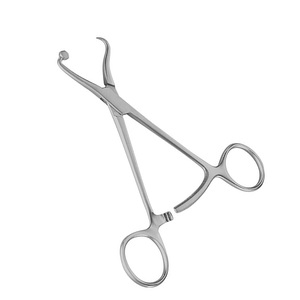 Fórceps de sujeción de hueso de placa de alta calidad Fórceps de sujeción de hueso quirúrgico ortopédico de acero inoxidable de 5,5 pulgadas - Product Image 1