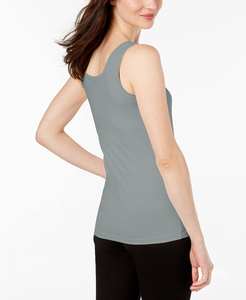 Débardeur Slim Fit pour femmes Chemise sans manches en tissu doux et extensible Design léger et confortable Parfait pour le yoga Fitness Running - Product Image 4