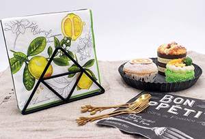 Porte-serviettes Triangle Décoratif en Métal Comptoir pour Maison de Mariage Hôtel Restaurant Bureau Bar Table Boîte à Mouchoirs Vente en Gros - Product Image 5