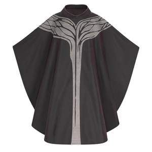 Bajo MOQ Clero Detalle elegante Adoración espiritual Poliéster Tela duradera Ligero Cómodo Casulla Batas - Product Image 5