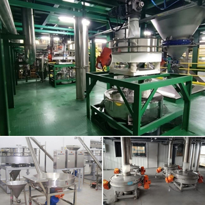 Máquina Separadora y Tamizadora Vibratoria <span class=keywords><strong>de</strong></span> Descarga Directa para Recubrimiento Líquido Industrial en Polvo para Jugos - Product Image 4