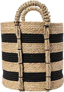 Organizador de almacenamiento de jacinto de agua, cesta de almacenamiento, tamaño personalizado, organizador de espacio de cocina - Product Image 4