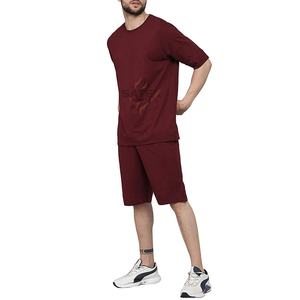 Conjunto de Camiseta y Pantalones Cortos Casuales para Hombre, con Logotipo Personalizado, Manga Corta, Dos Piezas, Verano - Product Image 2