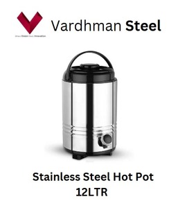 Carafe à eau isotherme incassable de 12 L sans BPA avec bouton-poussoir fiable pour le camping, les cadeaux d'affaires, le café et le lait - Product Image 5