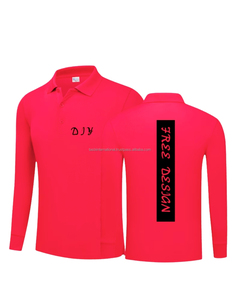 Camisetas Polo Estampadas en 3D para Hombre, Tallas Grandes, Camisetas Polo de Manga Larga para Hombre, 100% Algodón, Camisetas Polo de Algodón de Secado Rápido - Product Image 1