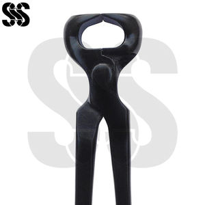 Pince à sabots vétérinaire de qualité supérieure, robuste, en acier inoxydable résistant à la rouille, outils de maréchal-ferrant pour le soin des pieds équins, coupe-ongles - Product Image 4