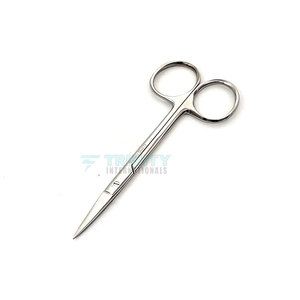 Kit d'outils chirurgicaux professionnels : Ciseaux à iris droits à pointe fine, Ciseaux à iris droits à vendre - Product Image 2