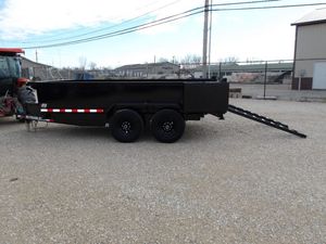 2026 Heavy Duty Dump Farm <b>Trailer</b> Hydraulic Tilt 7x12 7x14 6x12 6x14 Motor & Gear High Safety 3-Year Warranty - Product Image 4