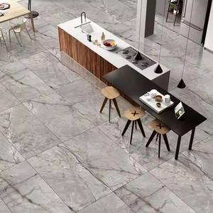 Marvel Grey Prix d'usine 60x120 Porcelaine Marbre Poli Céramique Glacé Brillant Carrelage pour mur et sol de la maison - Product Image 1