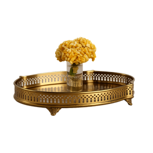 European style decorative tray Classic <b>vintage</b> home <b>decor</b> tray Restaurant table <b>decor</b> accessories - Product Image 2