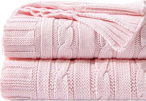 Thân Thiện Với Môi 100% Cotton In Máy Dệt Kim Ném Chăn Mềm Mại & Ấm Cúng Cho Sofa & Giường Sử Dụng - Product Image 3