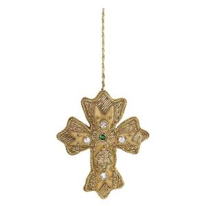 Zari Premium Colgante con Trabajo de Pedrería en Tela para Diseño de Prendas de Boutique y Decoración Artesanal - Product Image 2