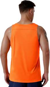 Camisetas sin mangas Premium personalizadas OEM ODM para hombre, suministro de fábrica, camisas sin mangas informales de punto de talla grande transpirables suaves y cómodas - Product Image 4