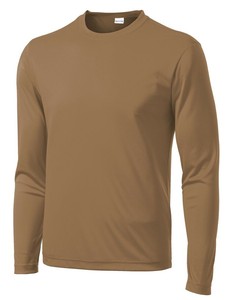 T-shirt à manches longues en twill pour homme, 100% coton, doux, confortable, décontracté, respirant, écologique, coupe classique - Product Image 4