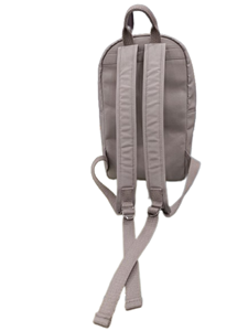Mochila de poliéster reciclado al por mayor, mochila escolar para ordenador portátil básica funcional, mochila universitaria con relleno trasero, patrón de logotipo unisex, tipo de viaje - Product Image 2