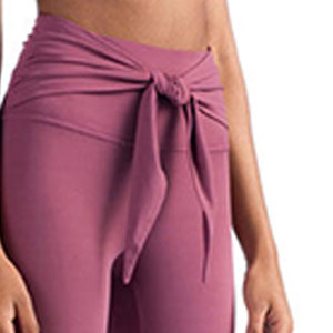 Precio barato de fábrica, mallas de yoga personalizadas para gimnasio sin costuras para mujer, mallas de entrenamiento de cintura alta para mujer - Product Image 6