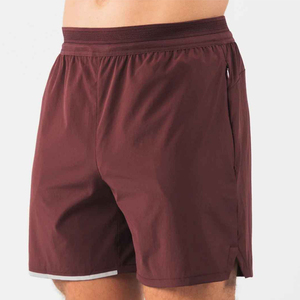 กางเกงขาสั้นออกกำลังกายสำหรับผู้ชายเอวยางยืดสวมใส่สบายแห้งเร็ว - Product Image 4