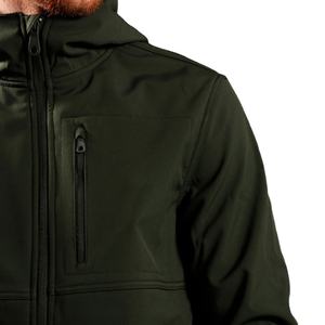 Chaqueta Softshell de Nuevo Diseño, Venta Directa de Fábrica, Moda, Alta Calidad, Tejido Impermeable, Capucha, Cuello, Bolsillo, 2026 - Product Image 3