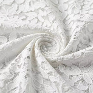 Tela de Encaje de Poliéster Bordada en 3D para Vestidos de Novia, Trajes de Novia, Decoración del Hogar, Accesorios Personalizables - Product Image 2