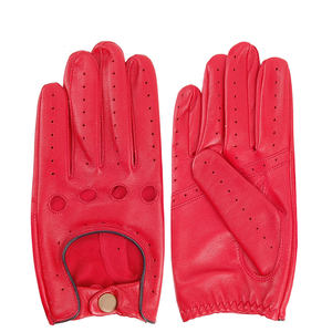 Gants en cuir tendance, gants de conduite en cuir de qualité supérieure, gants en cuir de mouton pour hommes et femmes - Product Image 1