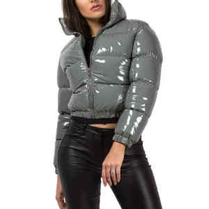 Puffy Bubble Coats Chaqueta Ropa de invierno para mujer Puffer Chaquetas de invierno Cremallera Bubble Chaquetas Mujer - Product Image 2