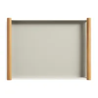 Plateau de service artisanal en aluminium haut de gamme avec finition métallique élégante pour l'hôtellerie moderne et la décoration intérieure, plaqué, sûr, de fabrication américaine