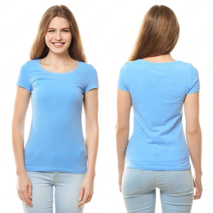 T-shirt personnalisé pour femme, écologique, respirant, imprimé sur mesure, manches courtes, robe décontractée, vêtements d'été, style occidental - Product Image 1