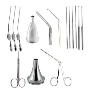 Juego de Cirugía de miringotomía de alta calidad con bandeja de esterilización para tratar infecciones del oído medio, 20 piezas - Product Image 4