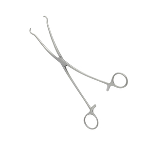 Pinza Uterina Schroeder de 10 Pulgadas de Acero Inoxidable para Agarre Cervical en Quirófano, Clase I, Modelo MMSC-H-5376 - Product Image 1
