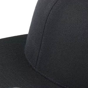 Haute qualité 6 panneaux 3d broderie bord plat maille camionneur chapeau Snapback casquettes pour hommes ajusté maille Snapback casquettes - Product Image 5