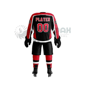 ชุดฮ็อกกี้น้ำแข็งสำหรับผู้ชายชุดใส่สบายออกแบบโลโก้ได้ตามต้องการและชื่อทีม - Product Image 6