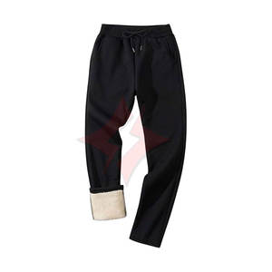 Winter Heated Fleece Waterproof Printed <b>Sherpa</b> Lined Sweatpants Warm Cozy <b>Jogger</b> Pants for Running Outdoor Exercise Casual - Product Image 1