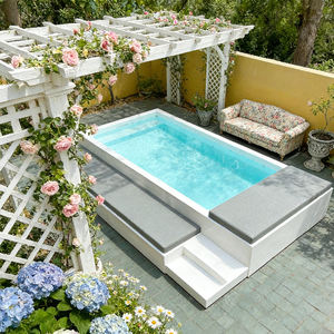 Piscina grande, jacuzzi, spa exterior, filtro y bomba para piscina, piscina exterior con luz, piscina circular - Product Image 3