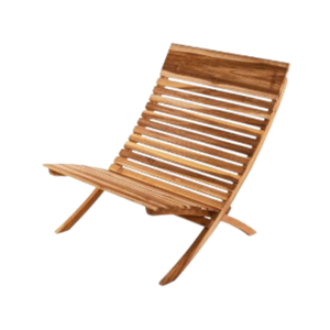 Sillas plegables para exteriores hechas de madera de teca resistente y duradera, vendidas a precios de mayorista. - Product Image 1