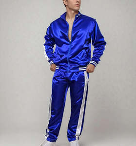 Ensemble de survêtement d'hiver pour homme en nylon/coton sur mesure, logo personnalisé, streetwear confortable, mode respirante, ensemble de jogging 2 pièces - Product Image 2