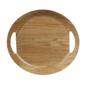 ถาดที่ยังไม่เสร็จที่ทนทานและไม่มีการตกแต่งที่สมบูรณ์แบบสำหรับการตกแต่งธีมงานฝีมือแบบชนบทและการรับประทานอาหารที่เรียบง่าย - Product Image 1