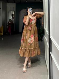 Top Selling Floral Printed Stylish <b>Kurti</b> for Women Fancy Design Perfect for Wedding & Party Wear Available in Wholesale Quantity - Product Image 4